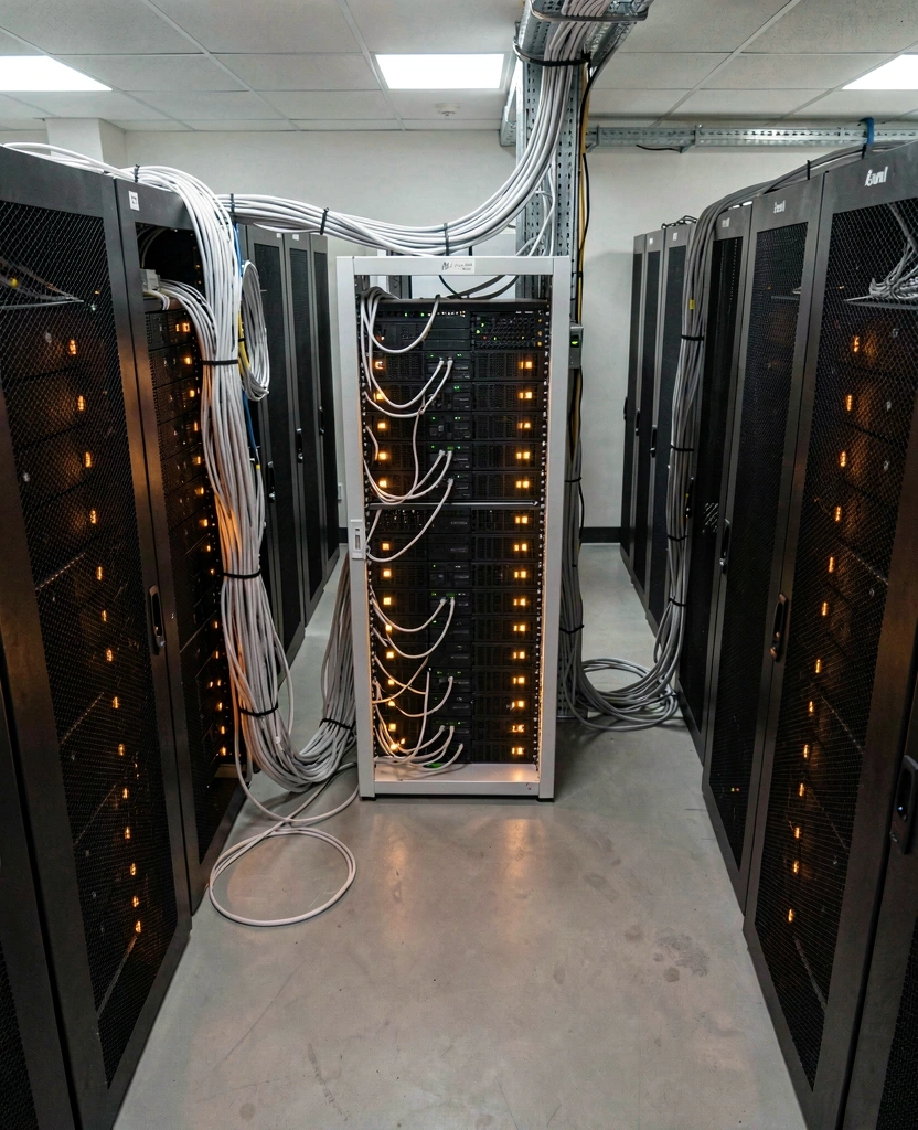 High-density data server infrastructure